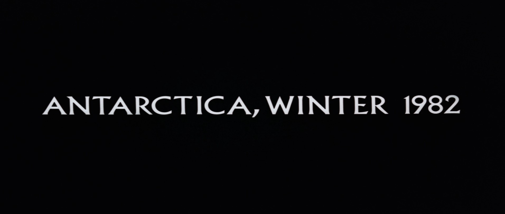 The Thing (1982) —  shot,  lighting