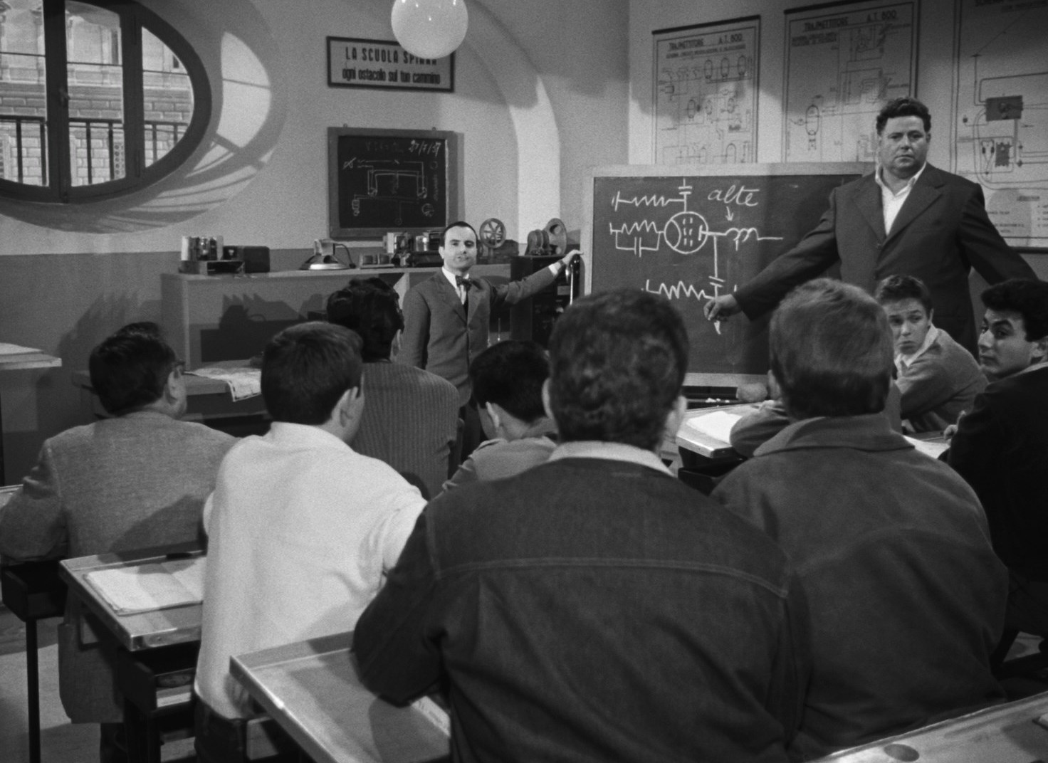 Belle ma povere (1957) —  shot,  lighting