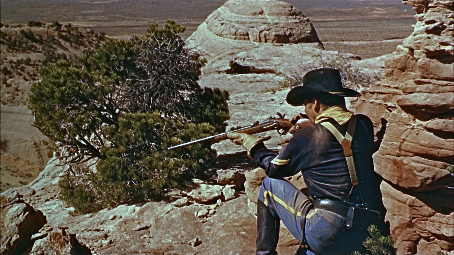 Seminole Uprising (1955) —  shot,  lighting