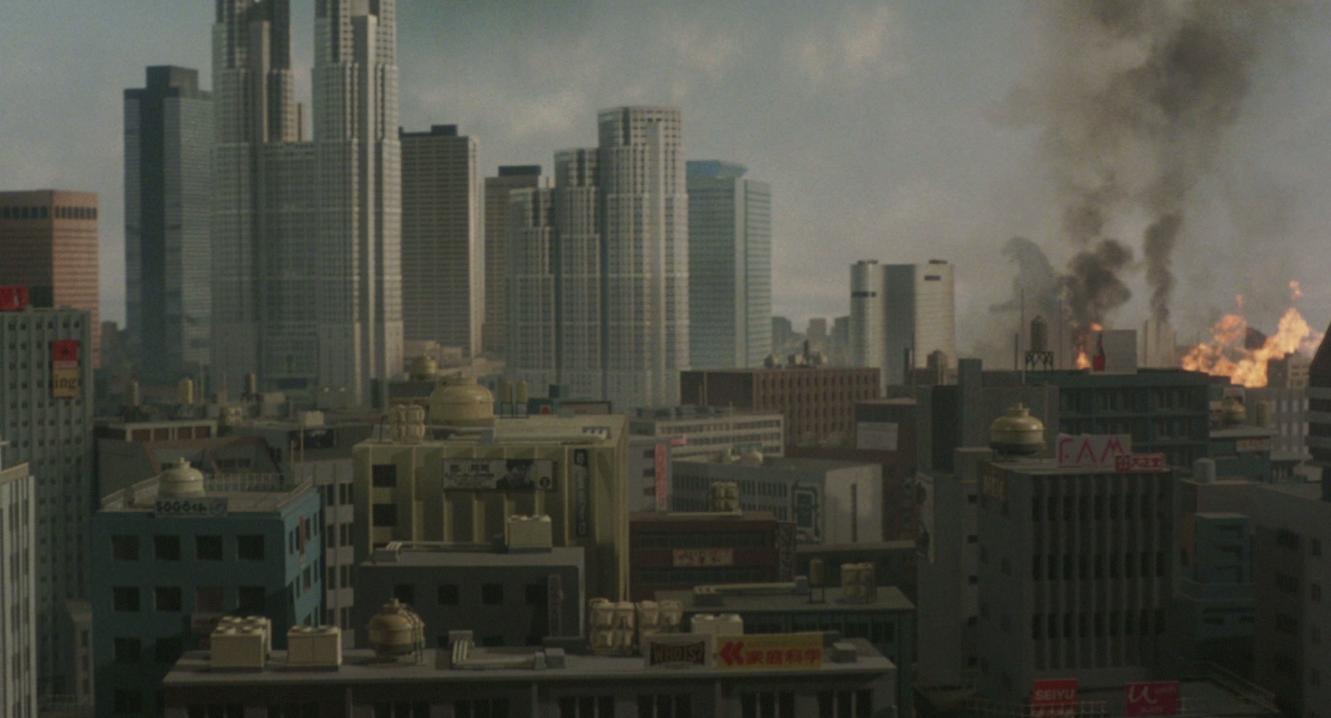 Godzilla vs. King Ghidorah (1991) —  shot,  lighting