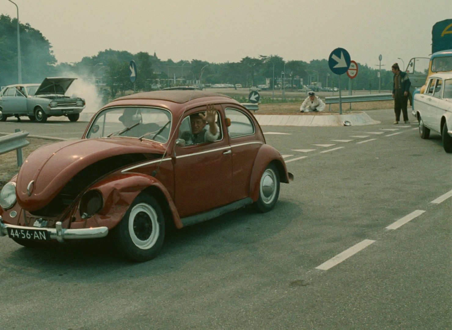 Trafic (1971) —  shot,  lighting