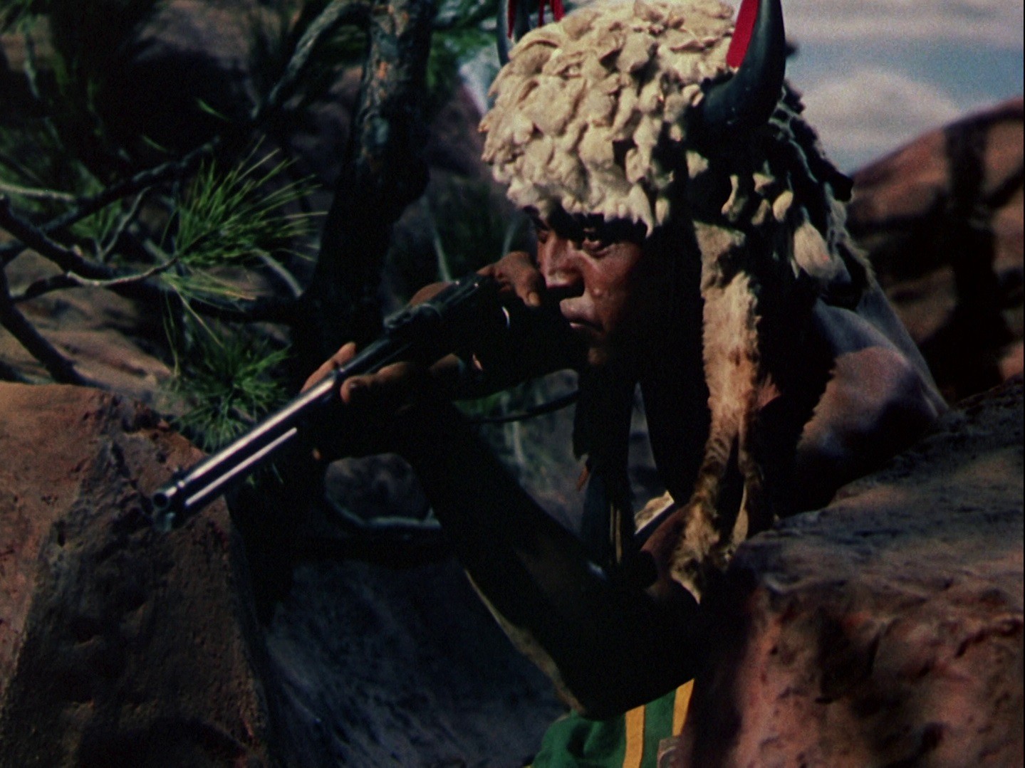 MacDonald of the Canadian Mounties (1952) —  shot,  lighting