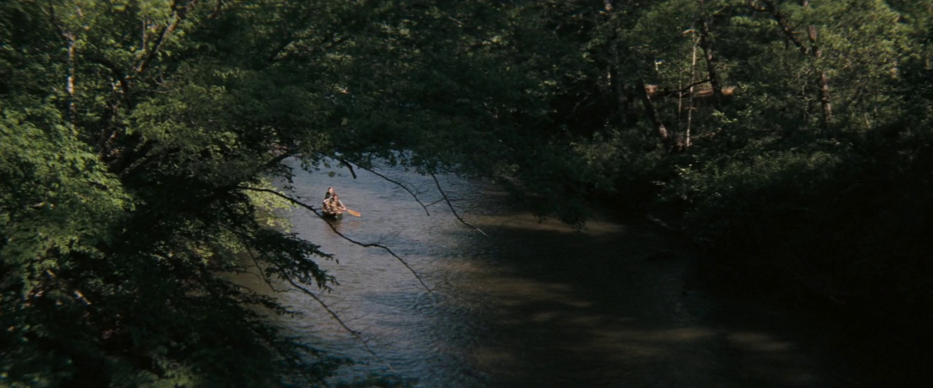 Deliverance (1972) —  shot,  lighting
