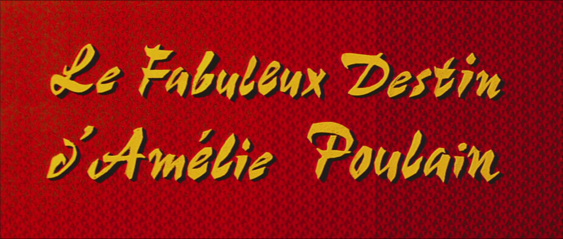 Amélie (2001) —  shot,  lighting