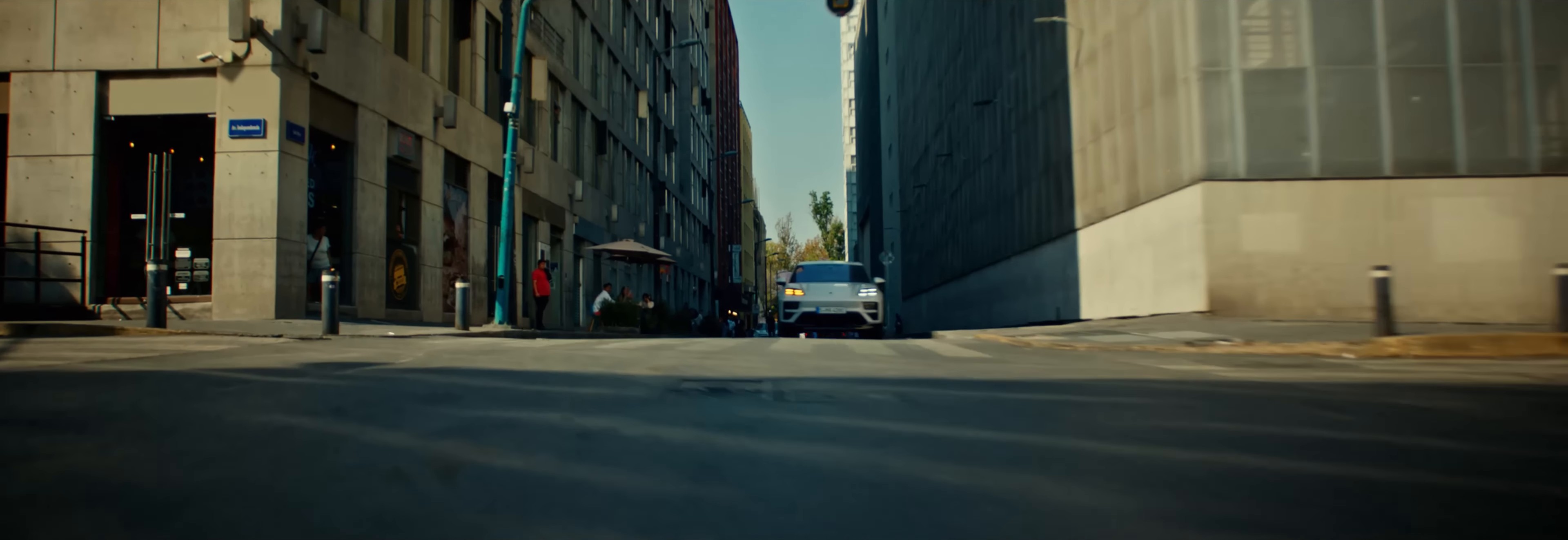 Dua Lipa for Porsche | The all-electric Macan. (2024) —  shot,  lighting