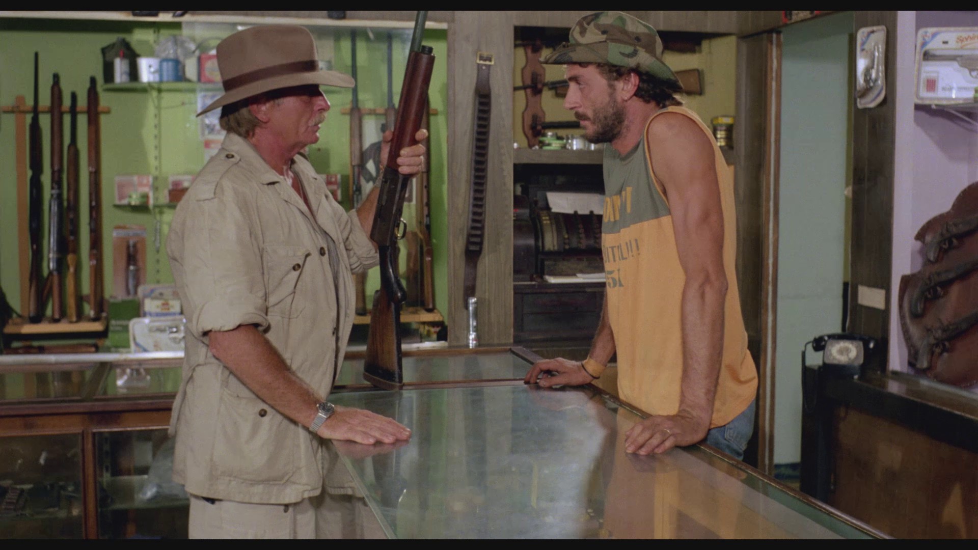 Killer Crocodile (1989) —  shot,  lighting