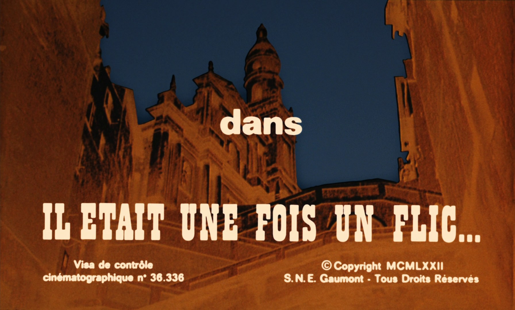 Flic Story (1972) —  shot,  lighting