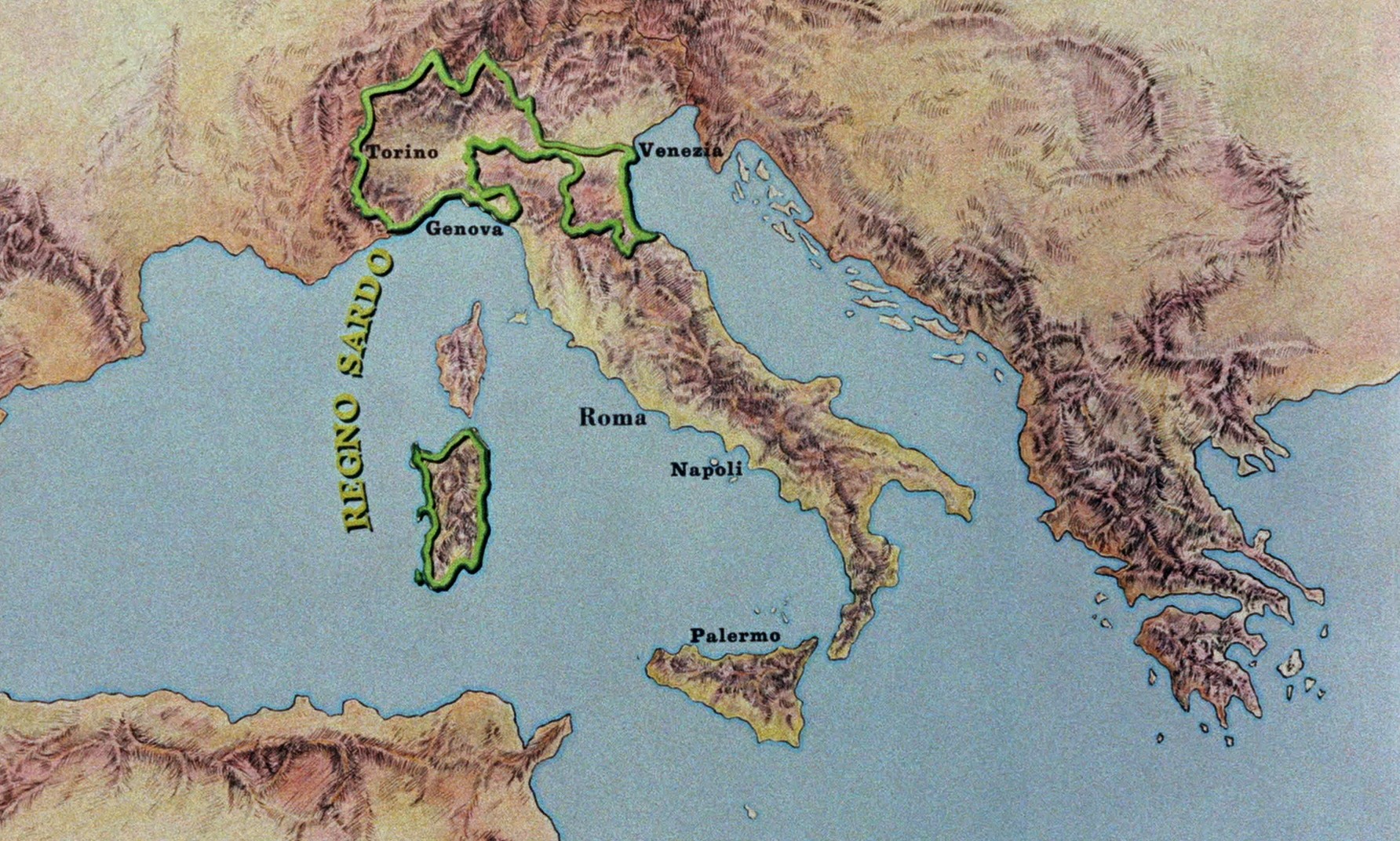 Garibaldi (1961) —  shot,  lighting