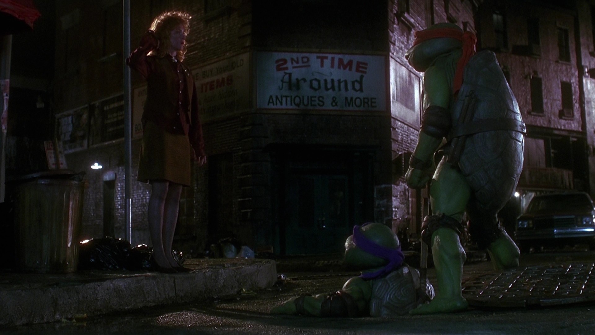 Teenage Mutant Hero Turtles (1990) —  shot,  lighting
