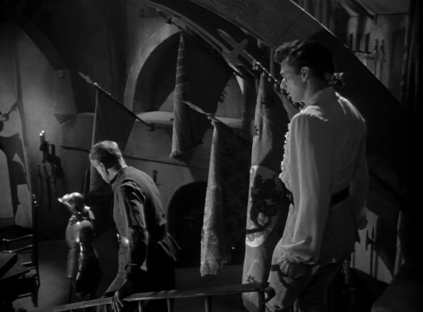 The Strange Door (1951) —  shot,  lighting