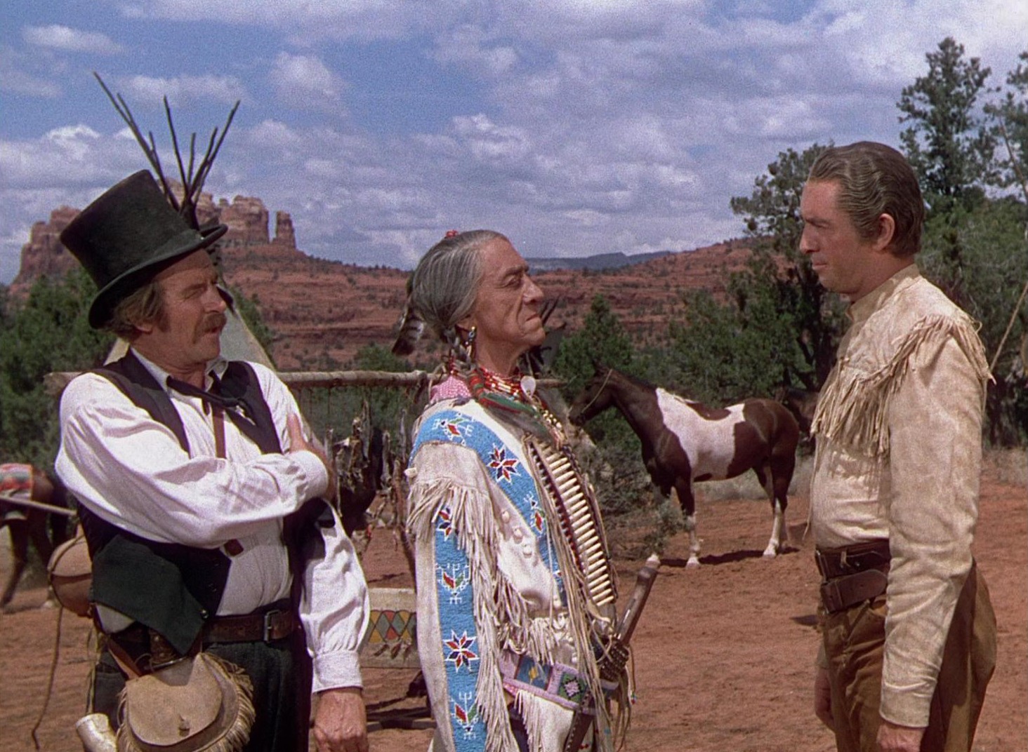 Comanche Territory (1950) —  shot,  lighting