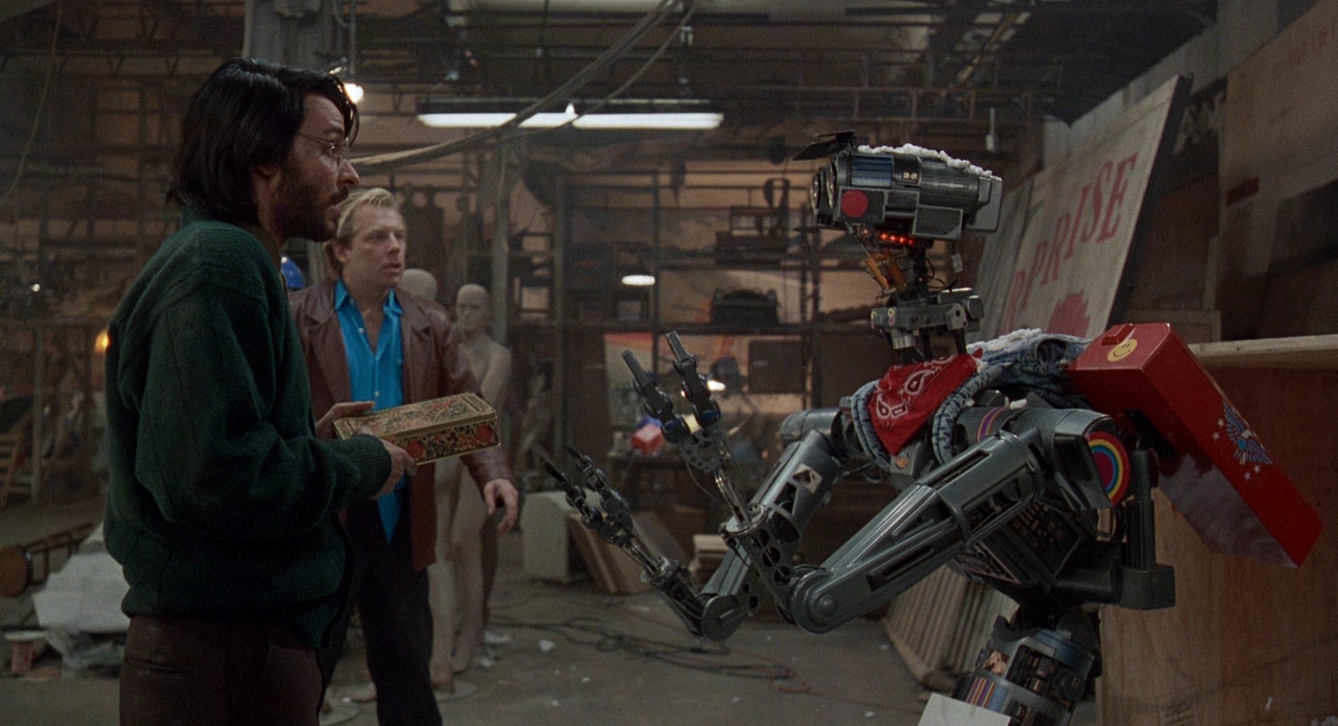 Short Circuit 2 (1988) —  shot,  lighting