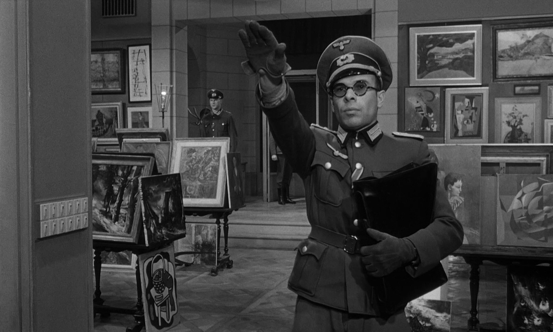 The Train (1964) —  shot,  lighting