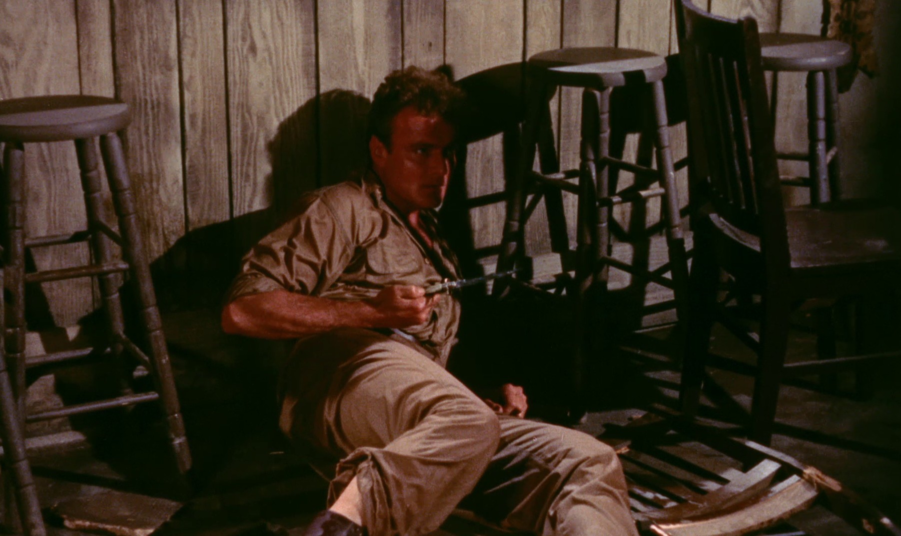 Lost Treasure of the Amazon (1954) —  shot,  lighting