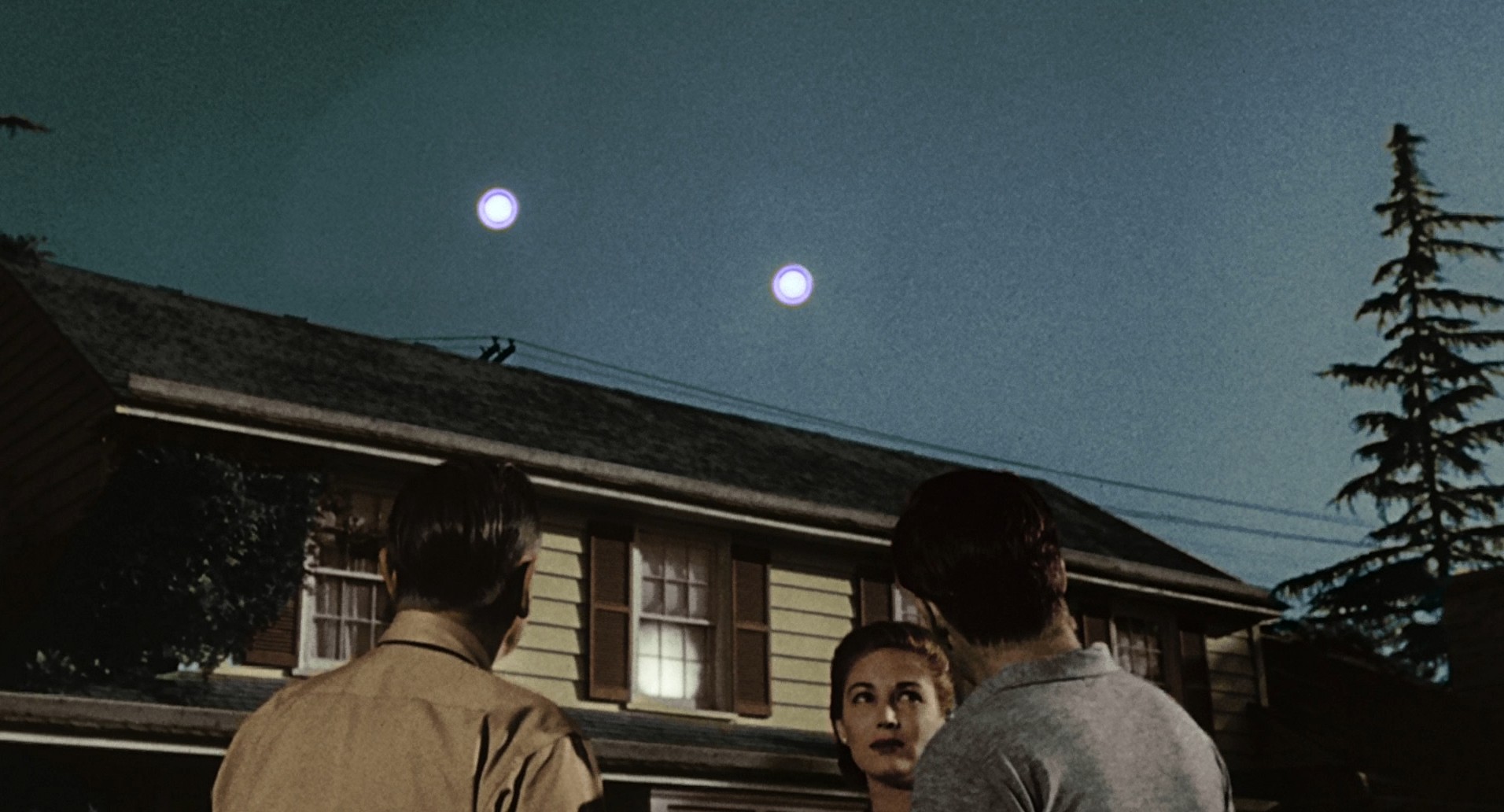 Earth vs. the Flying Saucers (1956) —  shot,  lighting