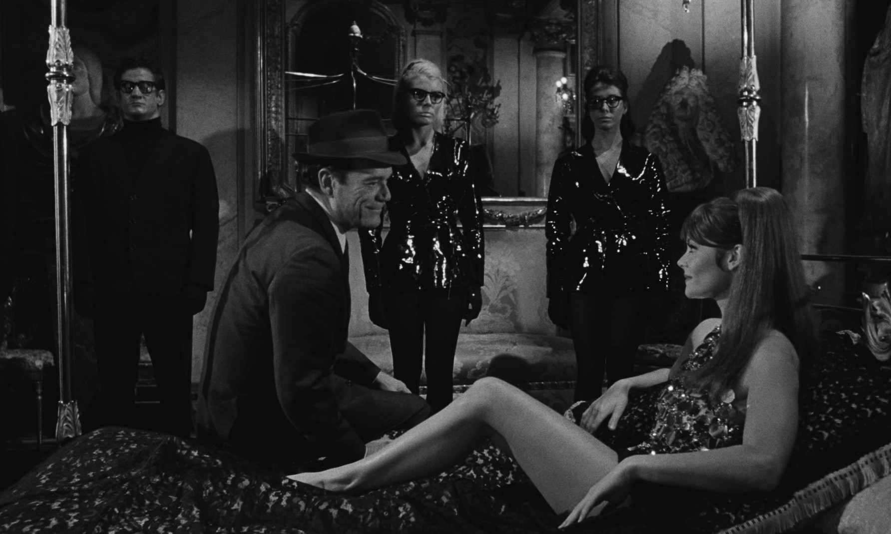 Cartes sur table (1966) —  shot,  lighting