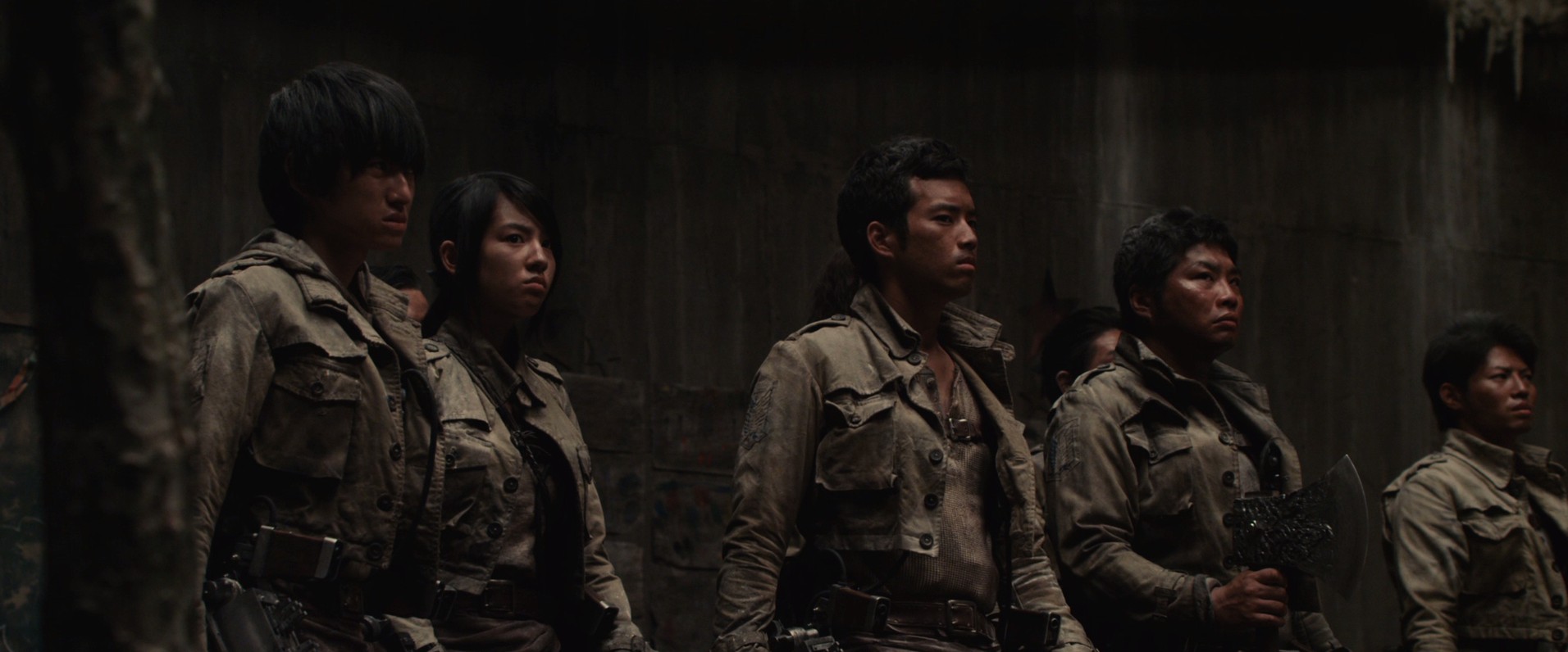 Attack on Titan Part 2 (2015) —  shot,  lighting