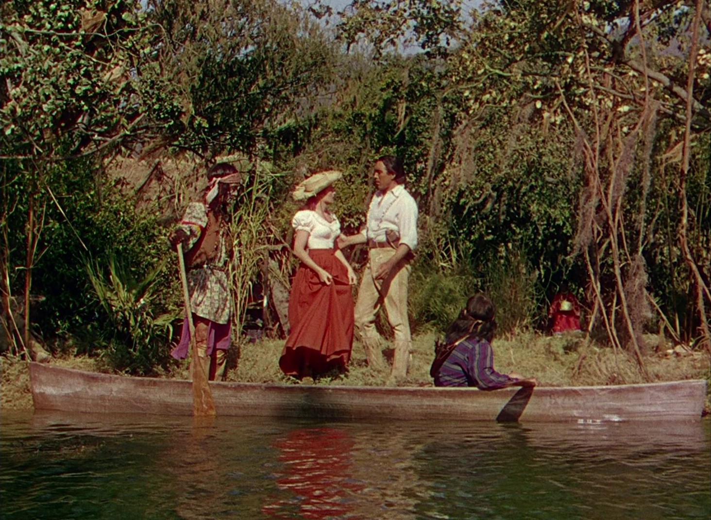Seminole (1953) —  shot,  lighting