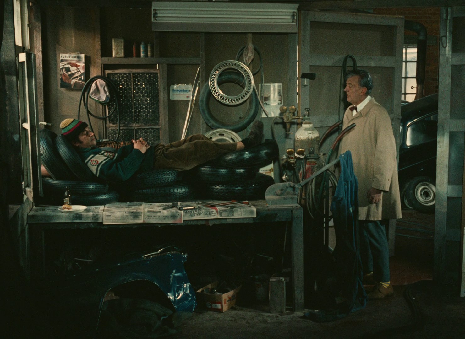 Trafic (1971) —  shot,  lighting