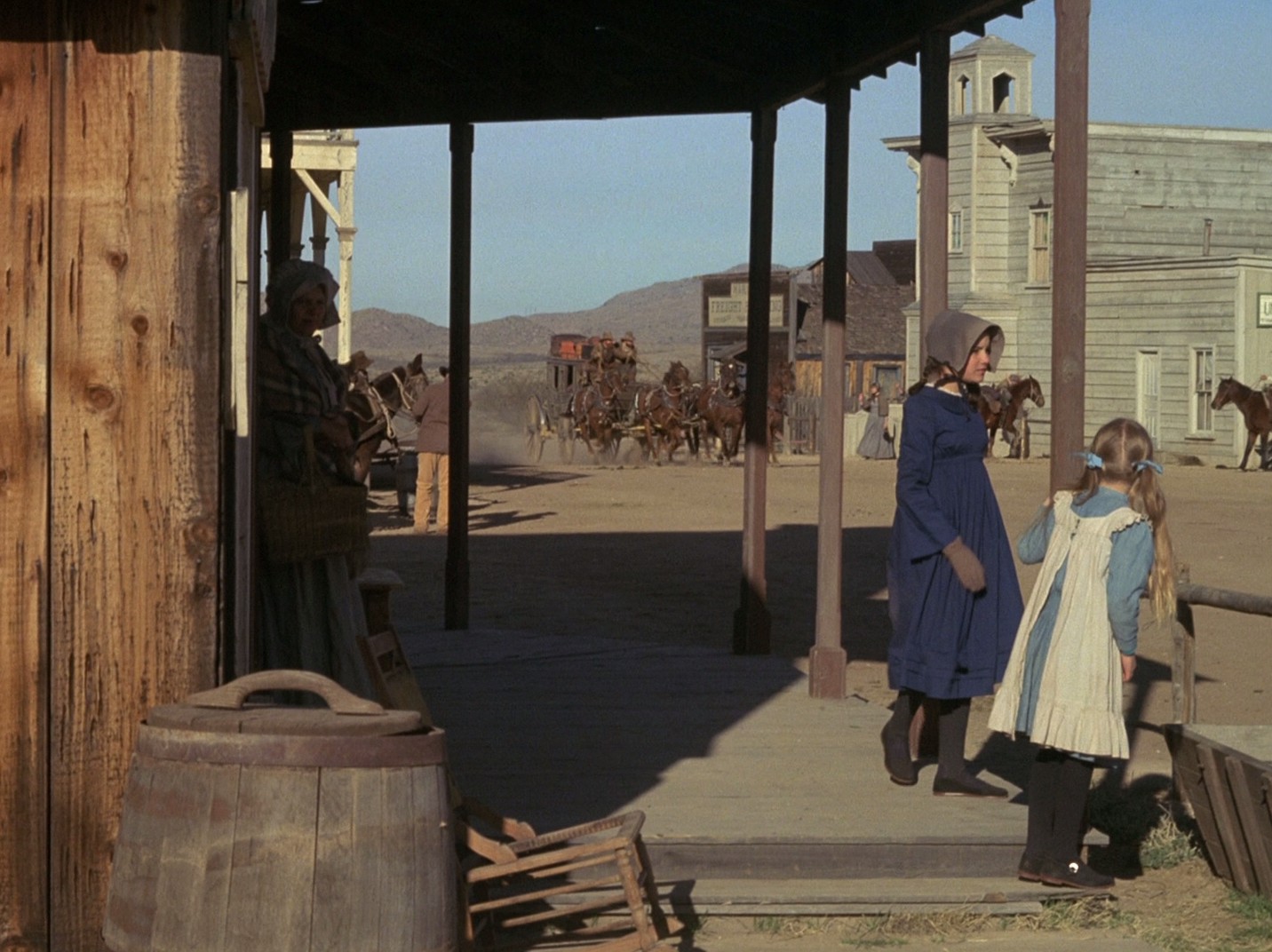 Stagecoach (1986) —  shot,  lighting