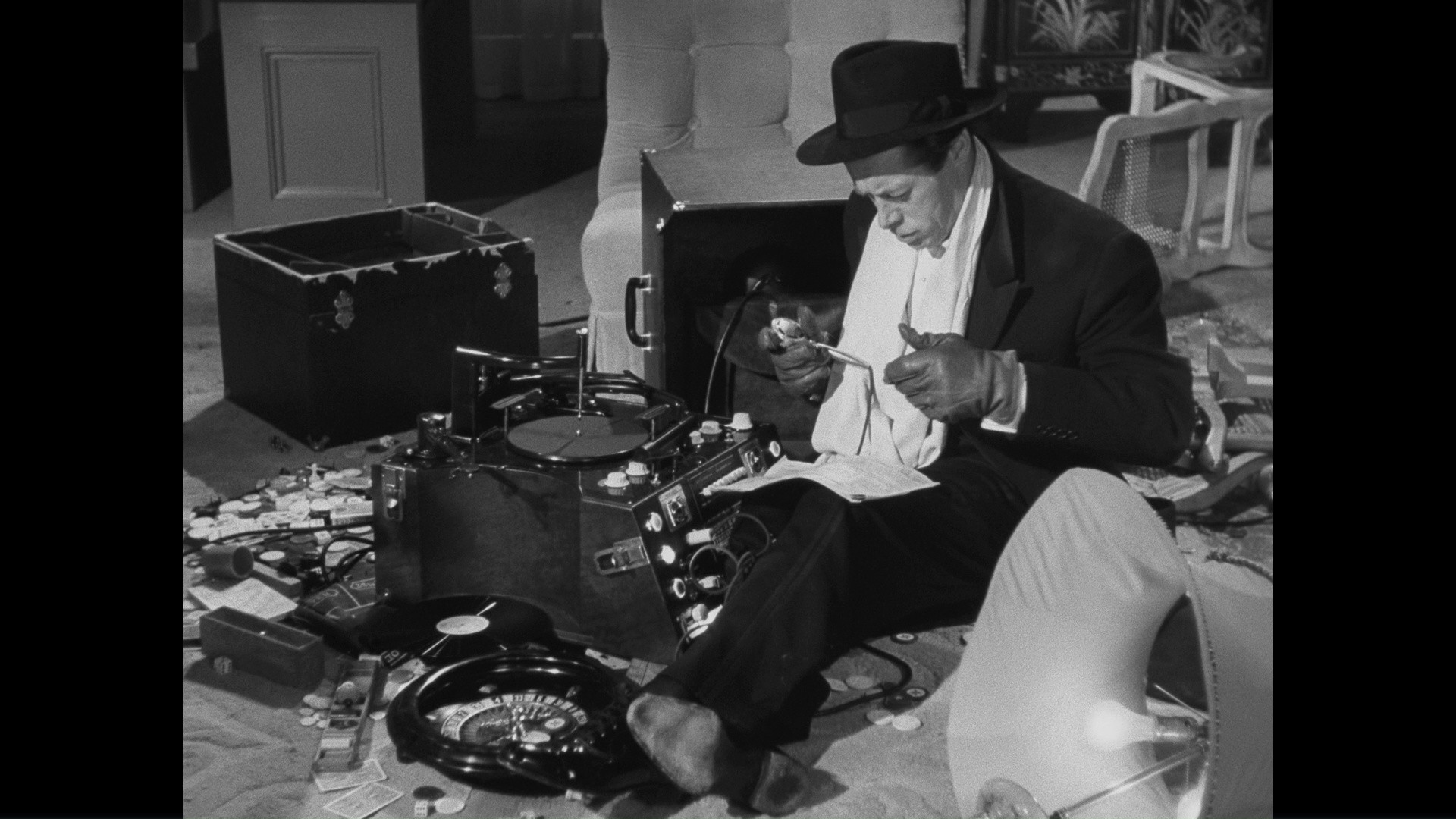 Unfaithfully Yours (1948) —  shot,  lighting