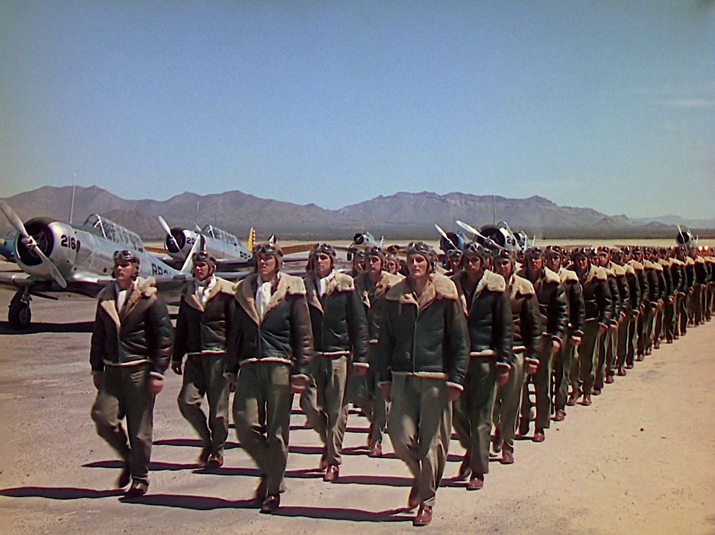 Thunder Birds: Soldiers of the Air (1942) —  shot,  lighting