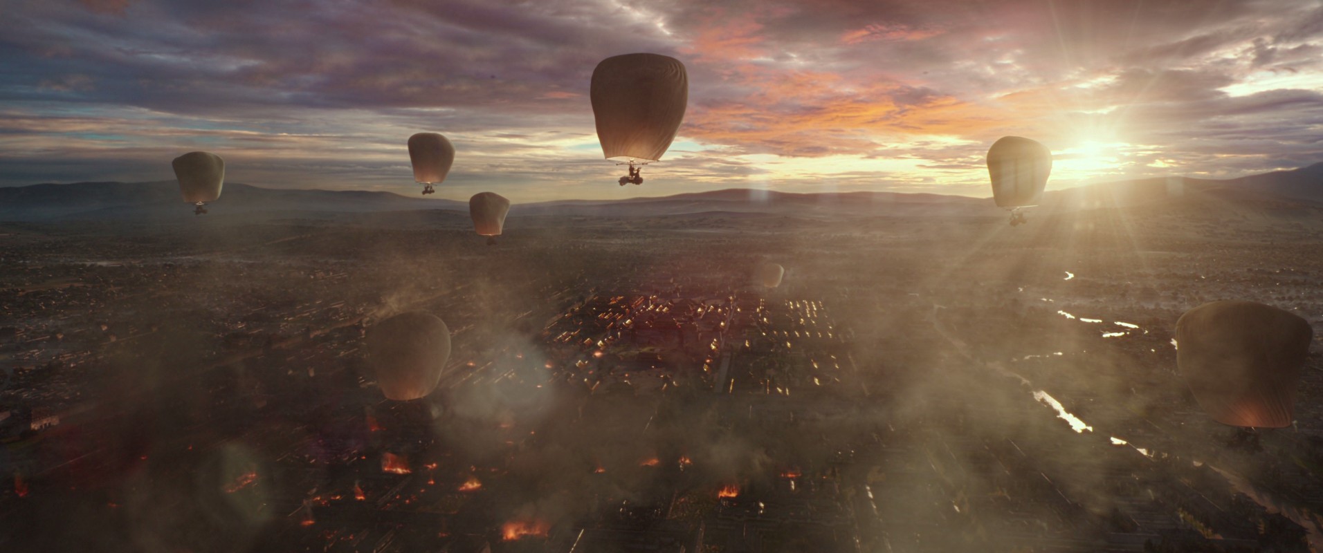 The Great Wall (2016) —  shot,  lighting