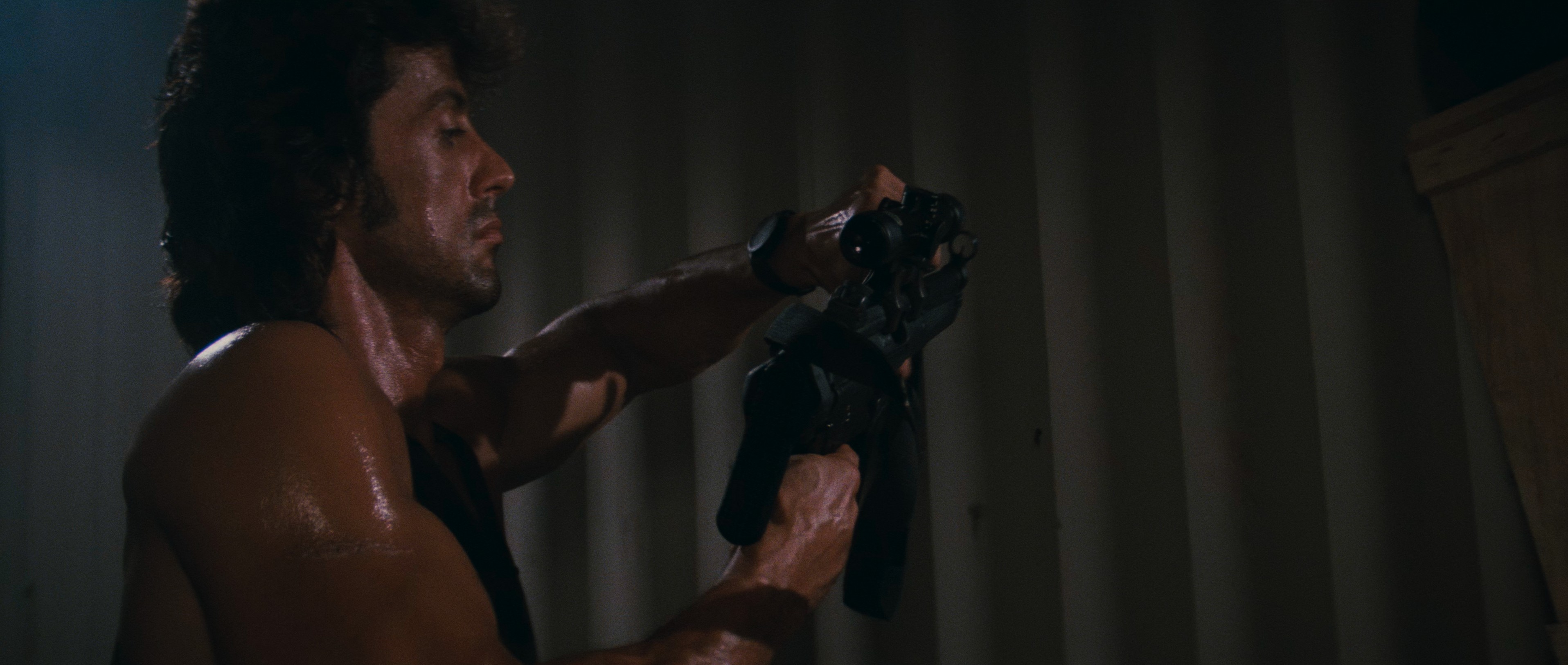 Rambo: First Blood Part II (1985) —  shot,  lighting