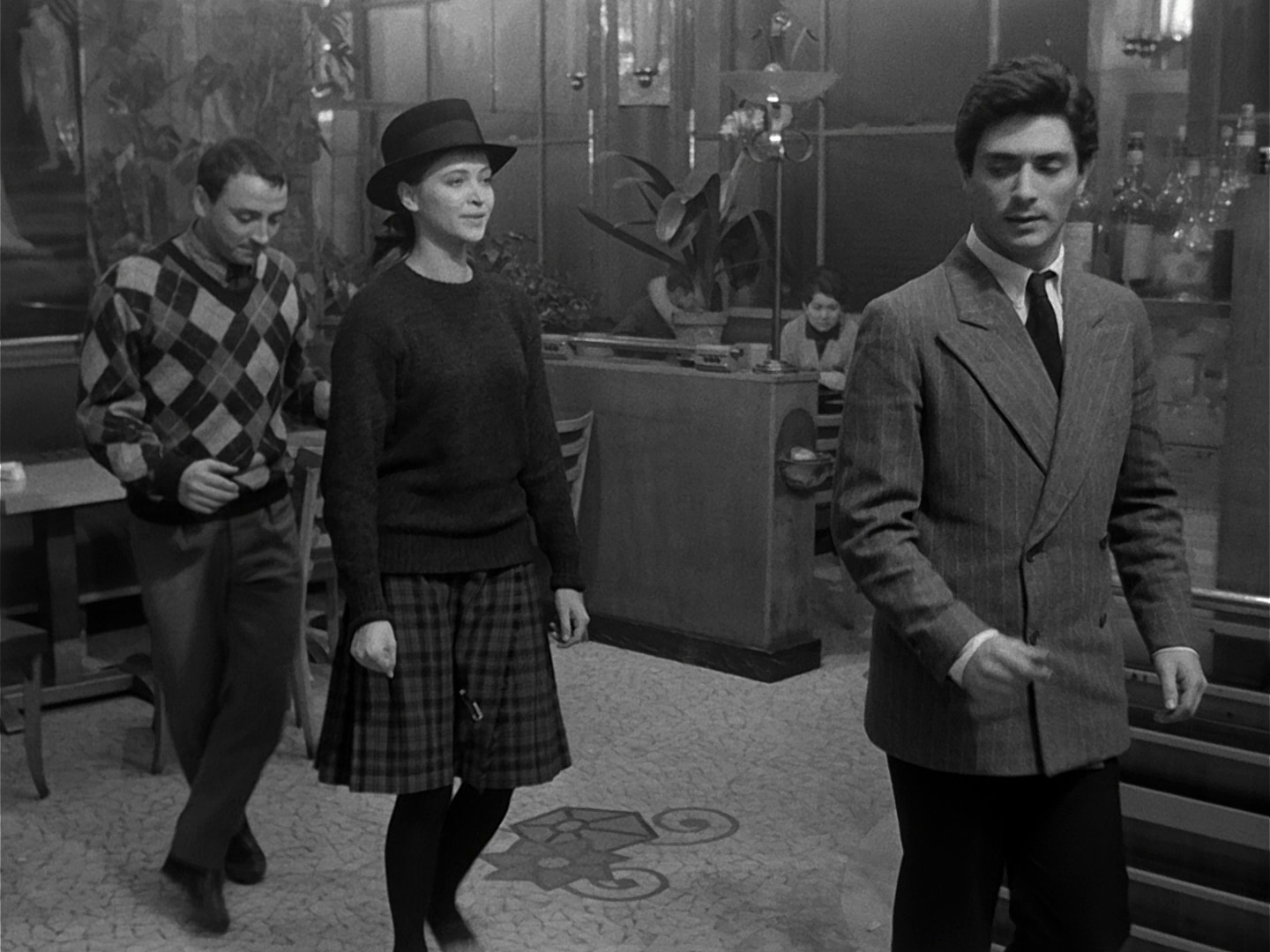Band of Outsiders (1964) —  shot,  lighting