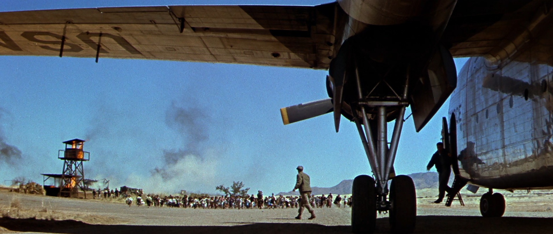 Battle Hymn (1957) —  shot,  lighting