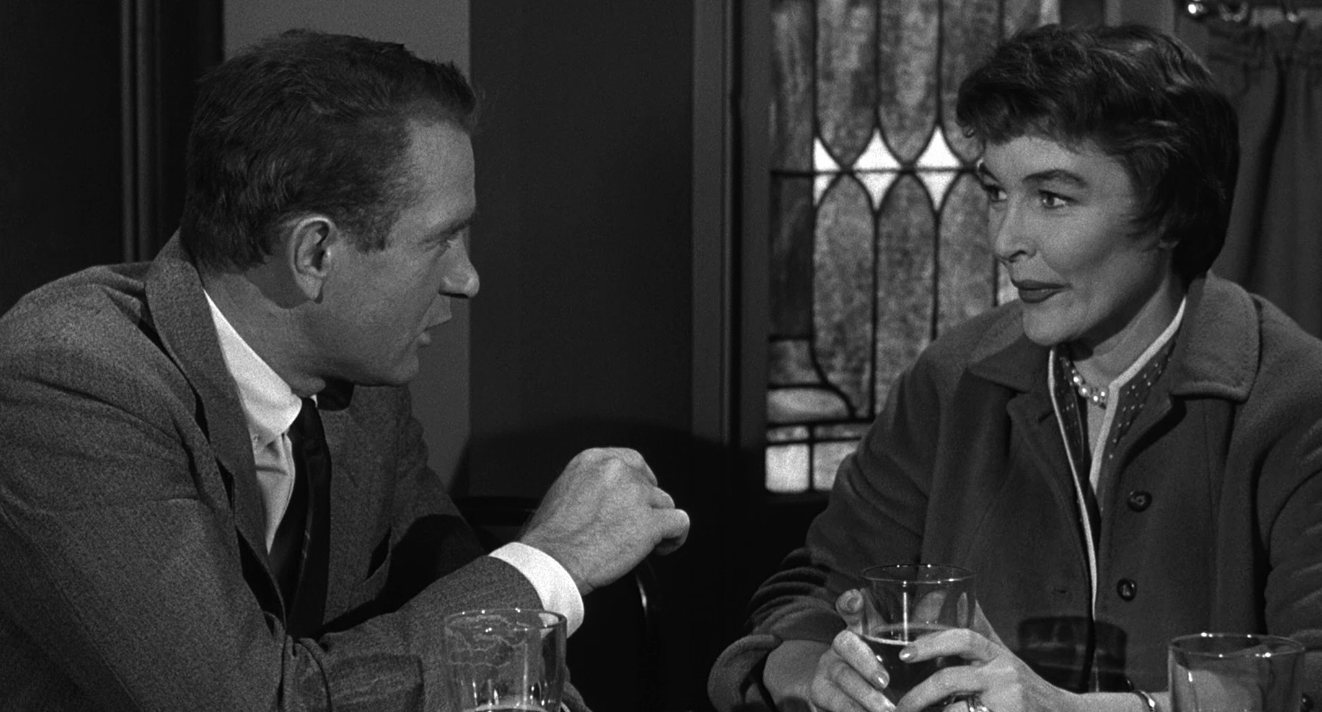 The Case Against Brooklyn (1958) —  shot,  lighting