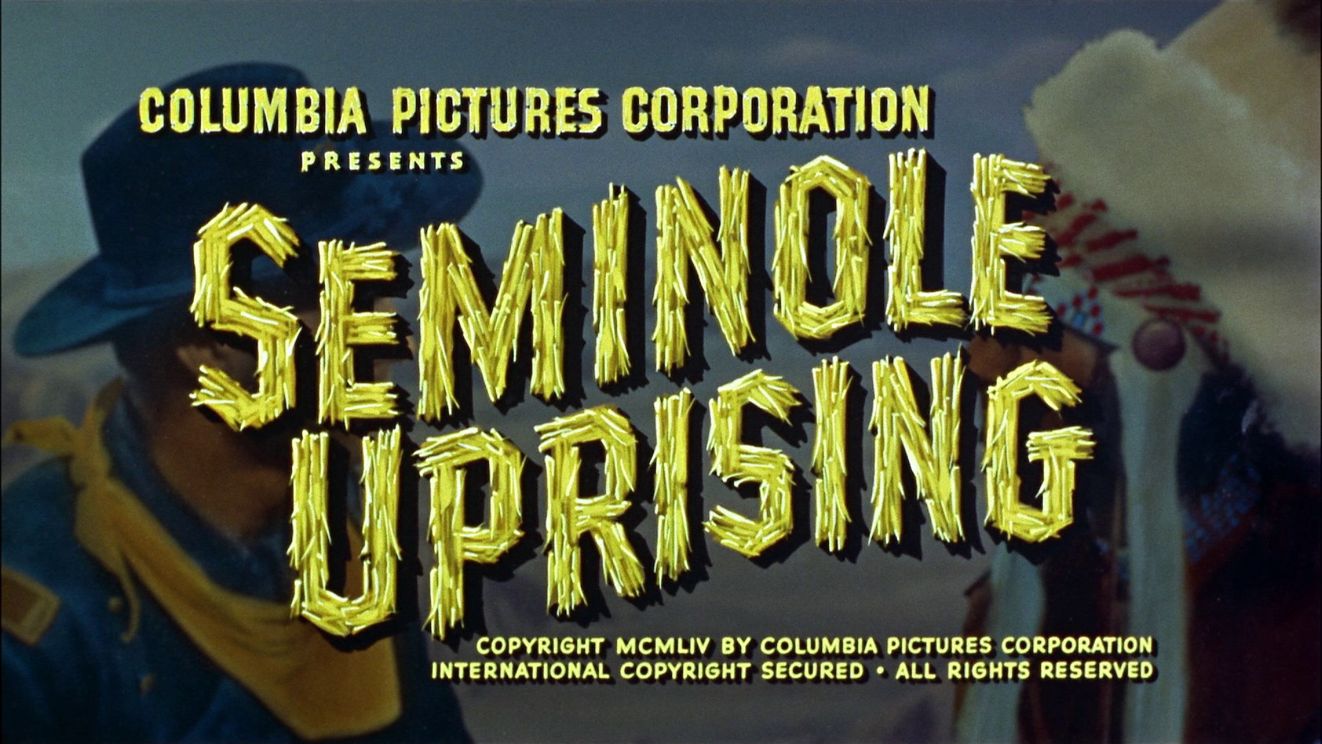 Seminole Uprising (1955) —  shot,  lighting