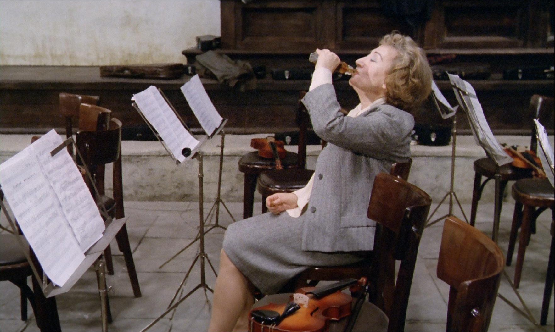 Orchestra Rehearsal (1978) —  shot,  lighting