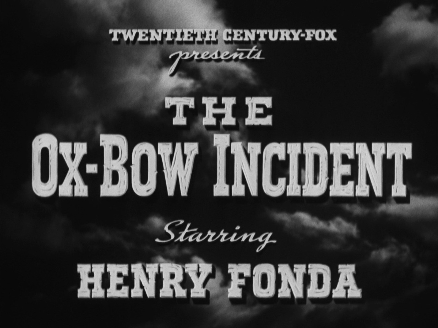 The Ox-Bow Incident (1942) —  shot,  lighting