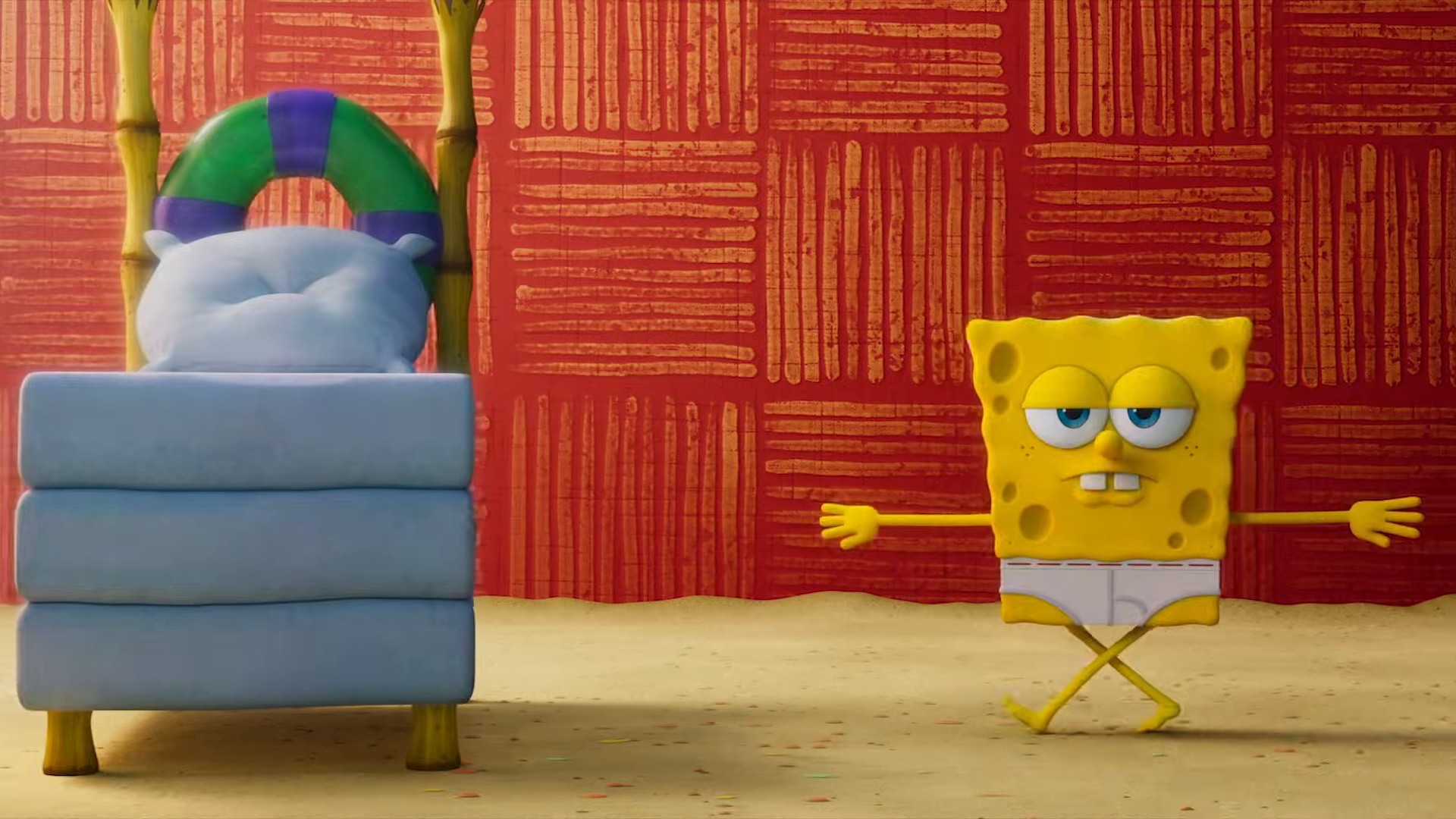 Big Guy -  from "The SpongeBob Movie: Search for SquarePants” (2025) —  shot,  lighting