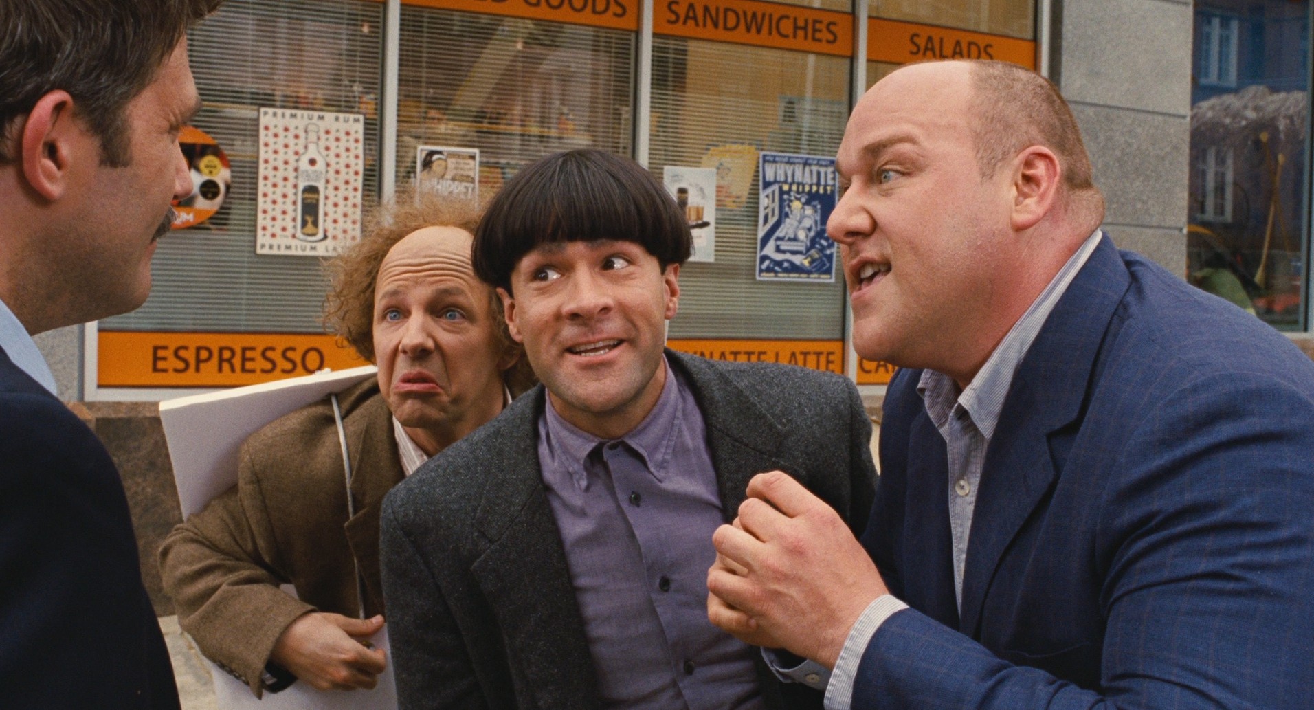 The Three Stooges (2012) —  shot,  lighting