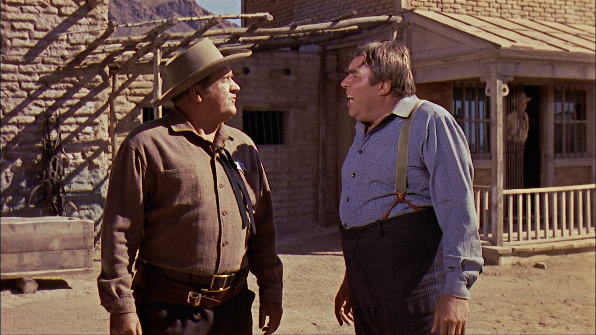 Buchanan Rides Alone (1958) —  shot,  lighting