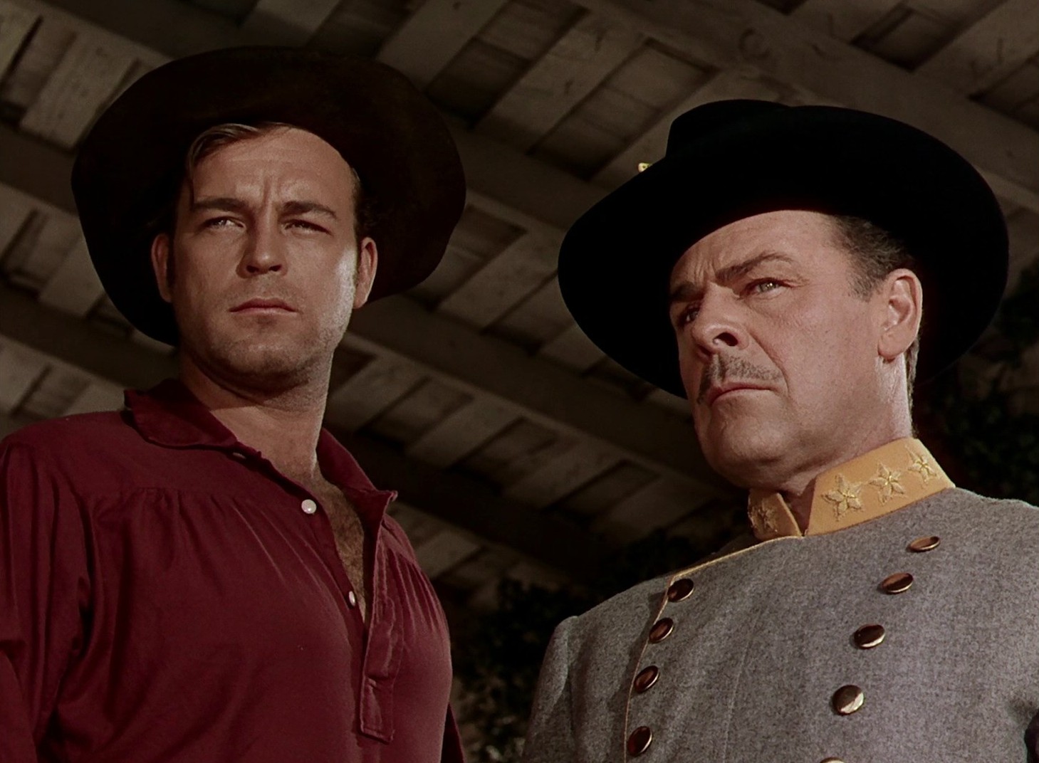 Kansas Raiders (1950) —  shot,  lighting