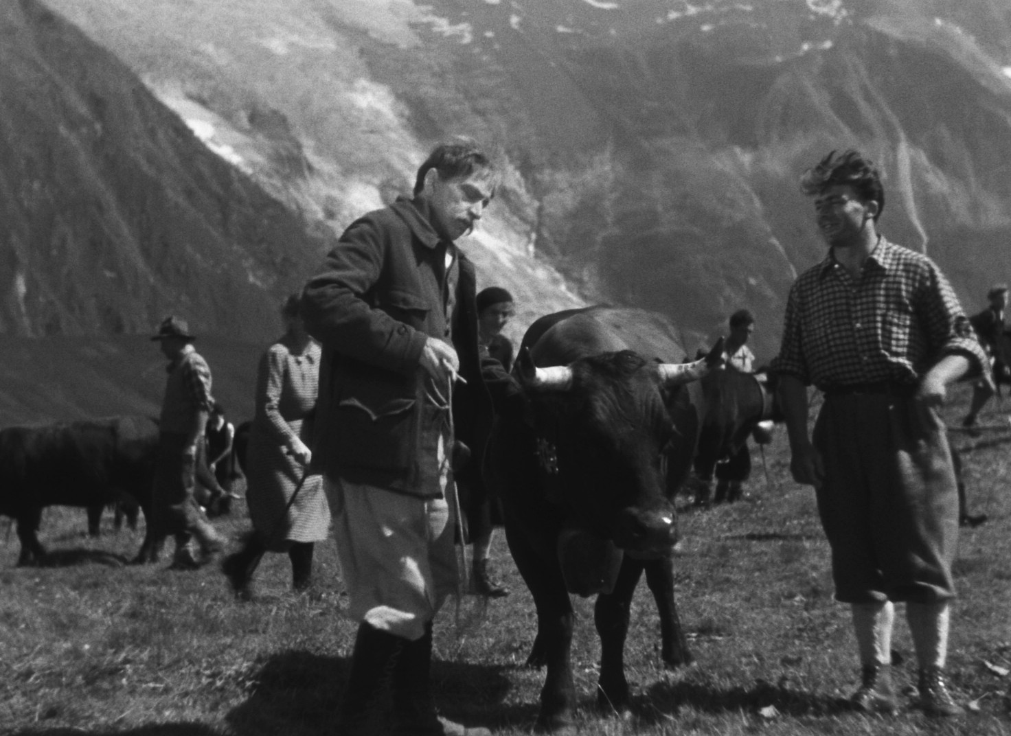 Premier de cordée (1944) —  shot,  lighting