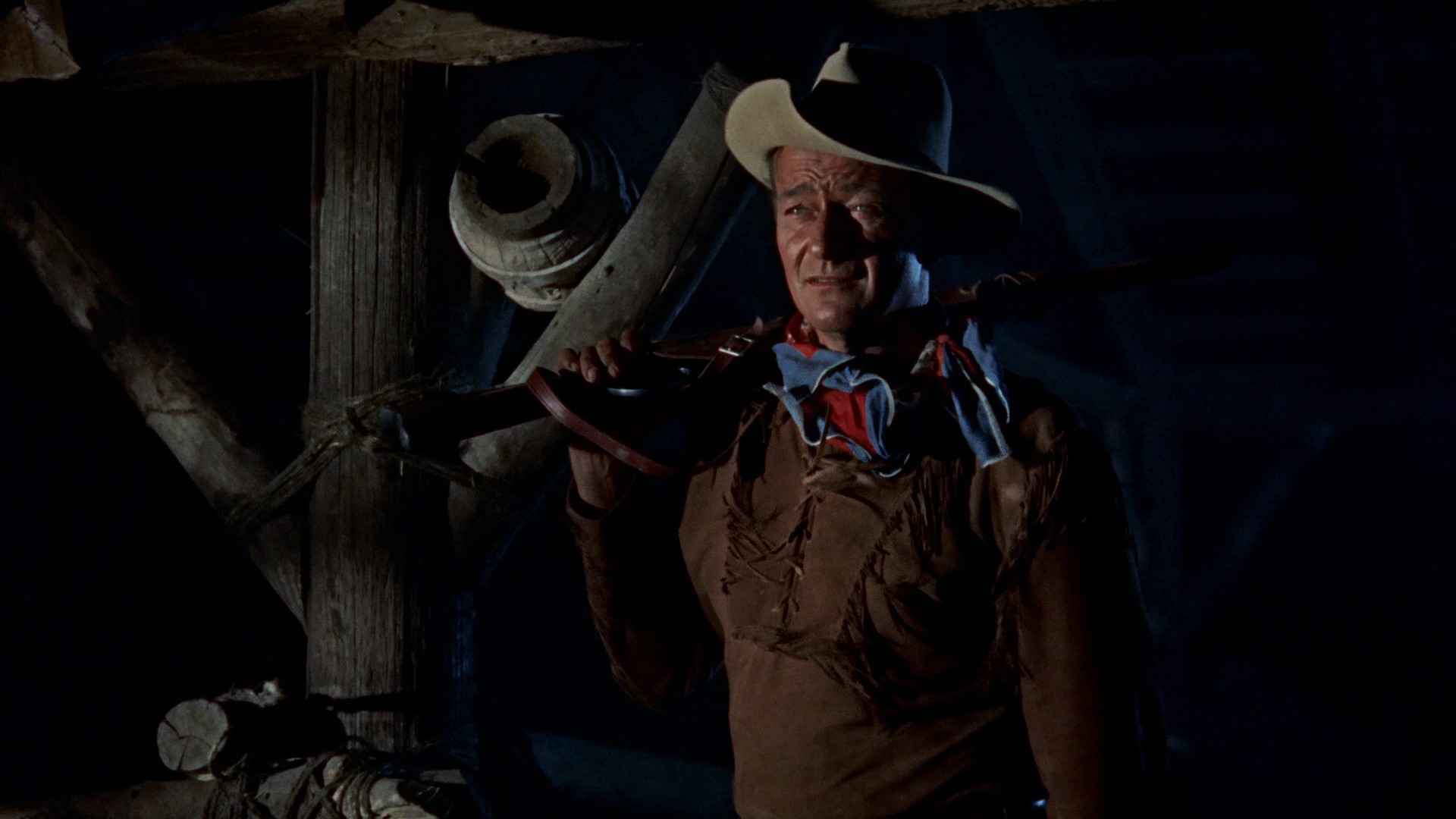 Hondo (1953) —  shot,  lighting