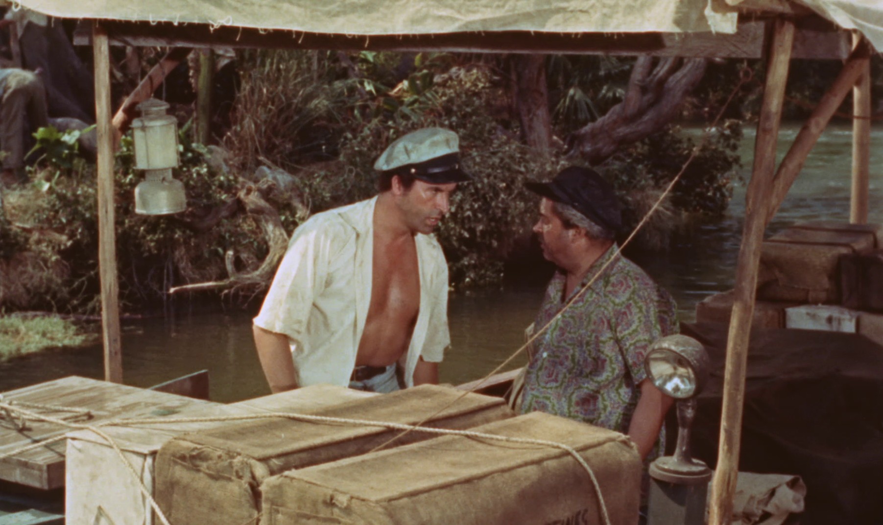 Lost Treasure of the Amazon (1954) —  shot,  lighting