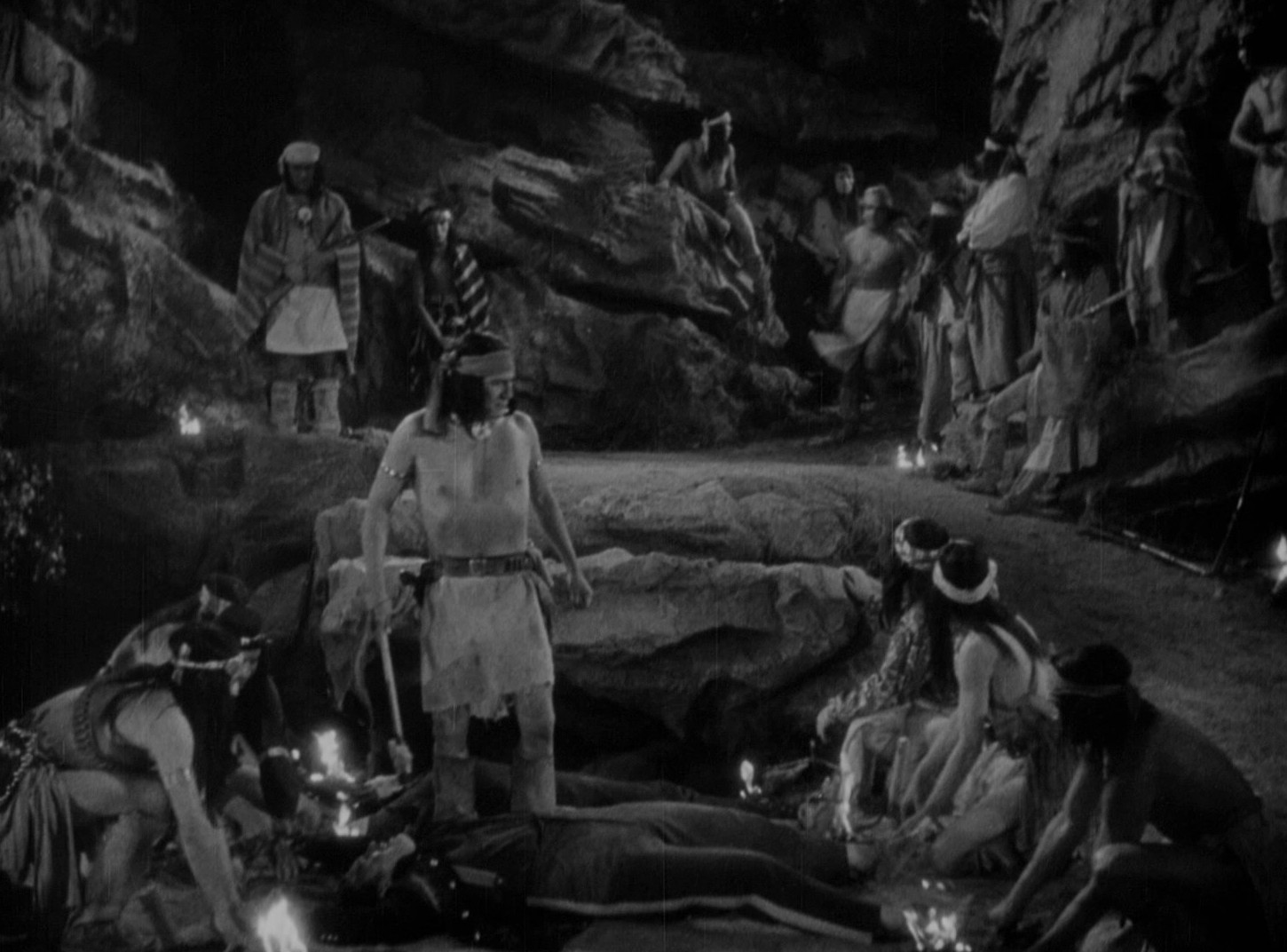 The Story of a Great Enemy (1939) —  shot,  lighting