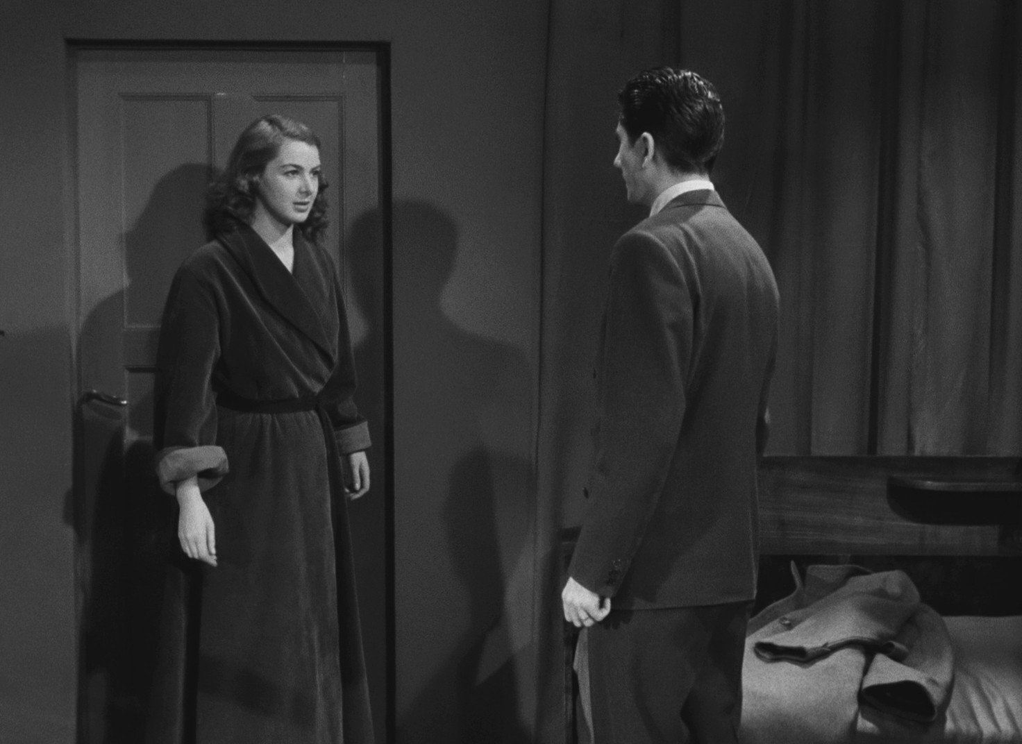On Trial (1954) —  shot,  lighting