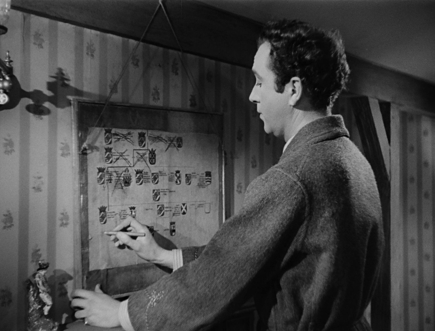 Kind Hearts and Coronets (1949) —  shot,  lighting