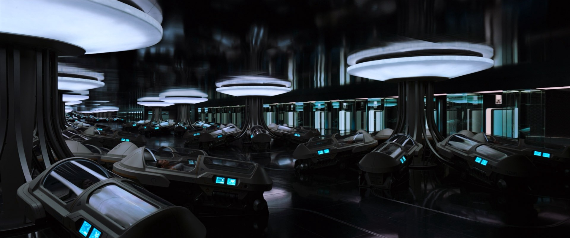 Passengers (2016) —  shot,  lighting