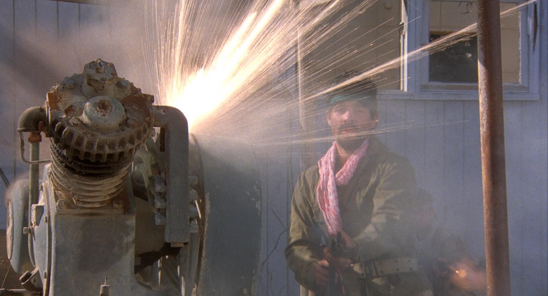 The Delta Force (1986) —  shot,  lighting