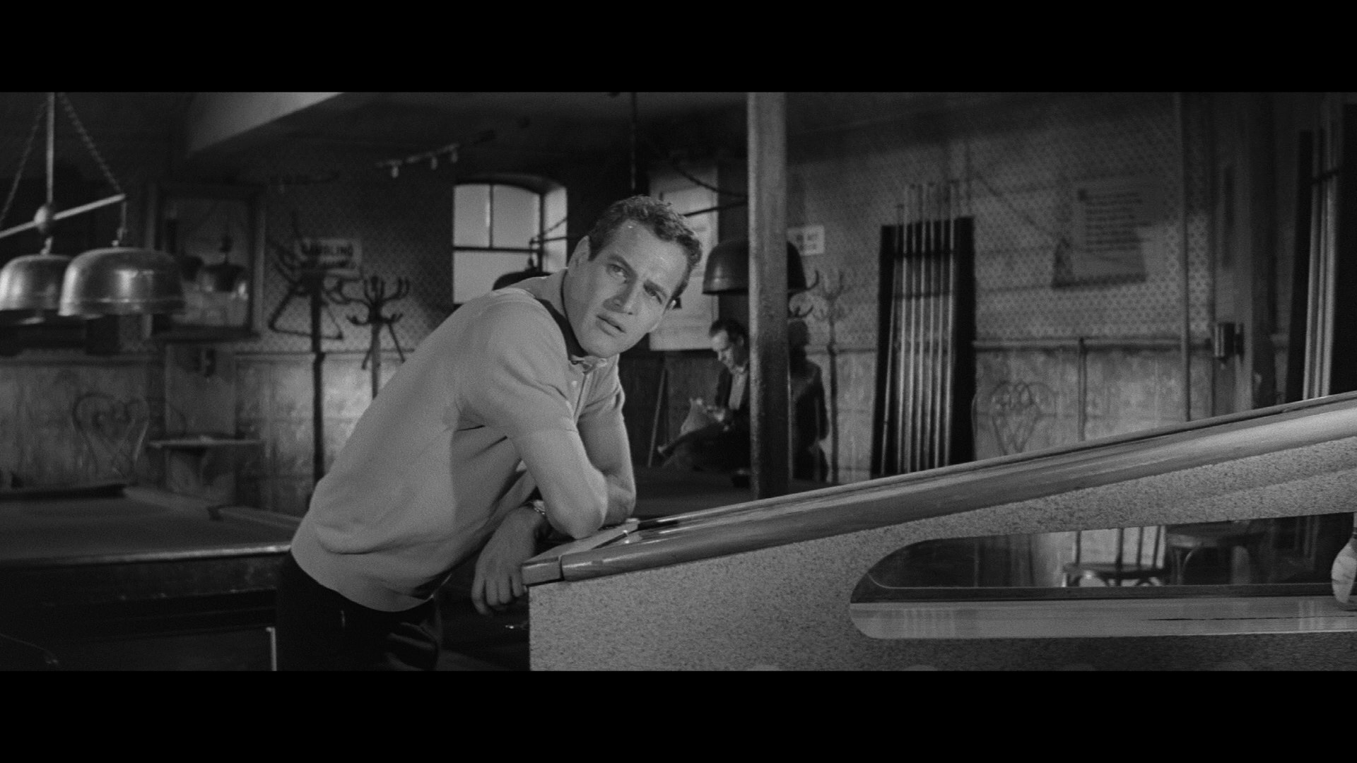 The Hustler (1961) —  shot,  lighting