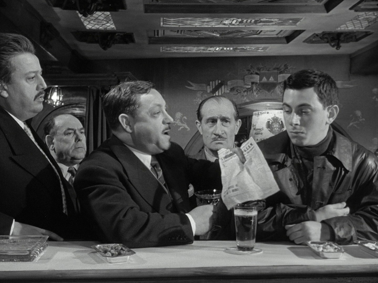 Le dossier noir (1955) —  shot,  lighting