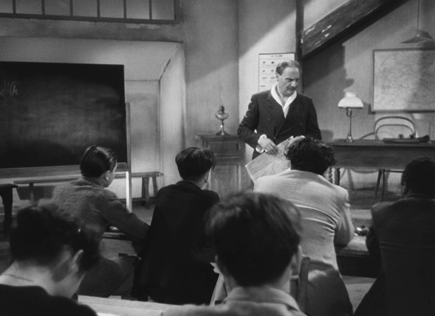 Battement de coeur (1940) —  shot,  lighting