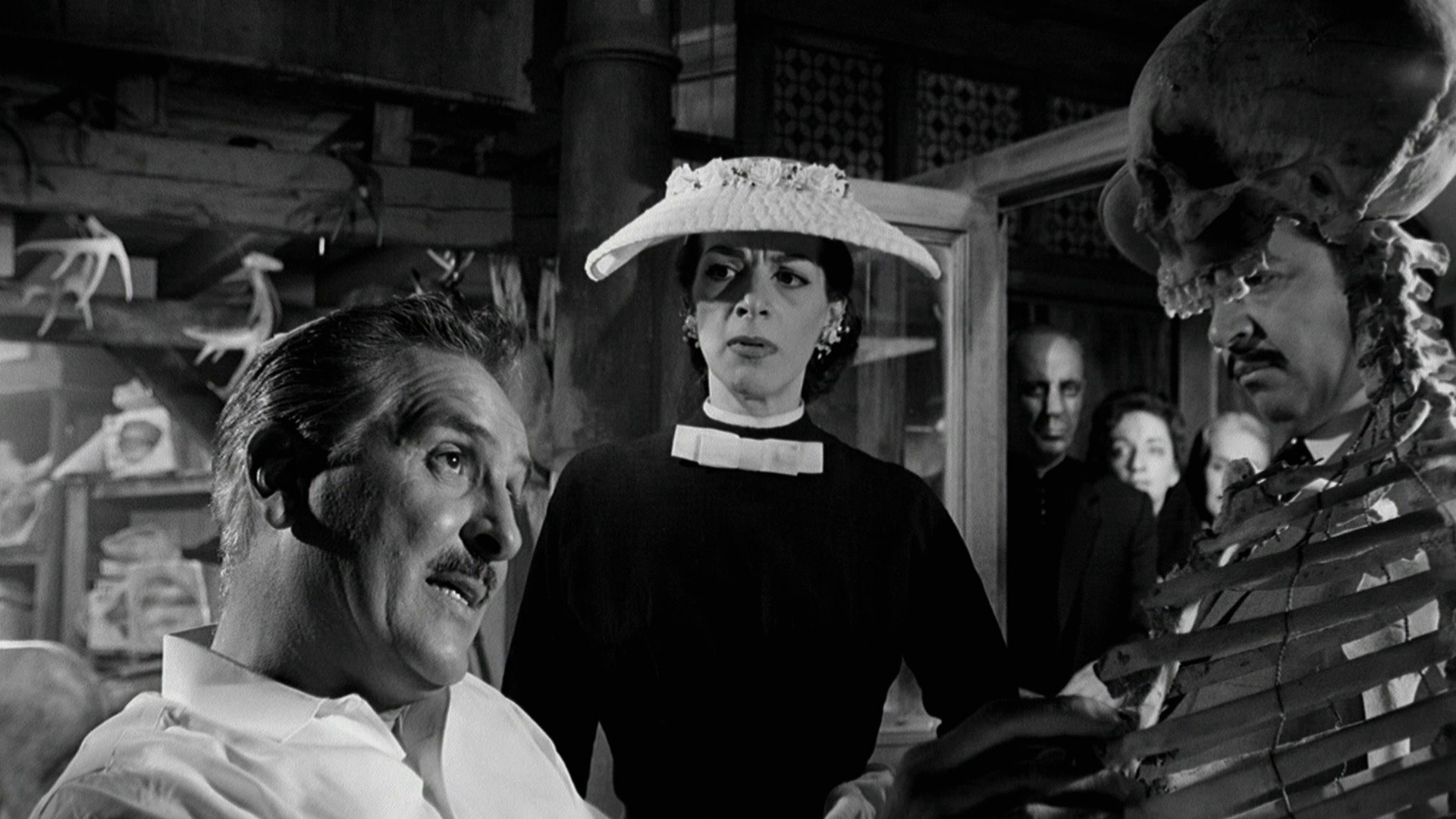 Skeleton of Mrs. Morales (1960) —  shot,  lighting